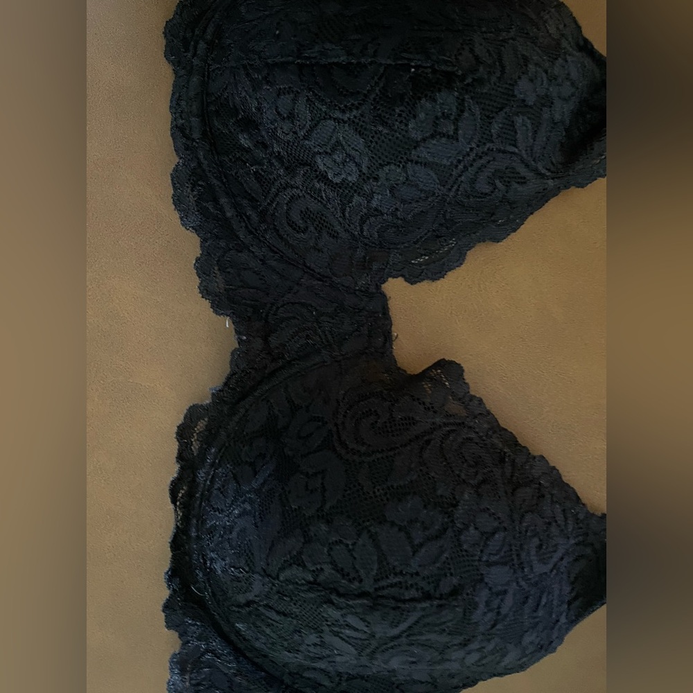 Leading Lady Elegant Black Bra 42B